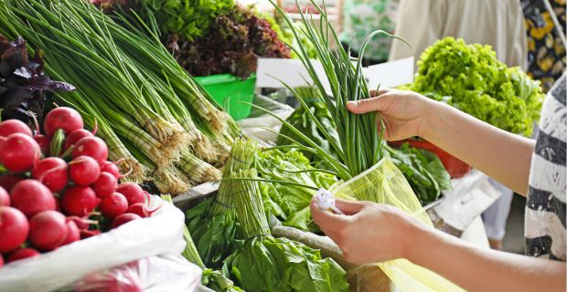 野菜を入れる袋