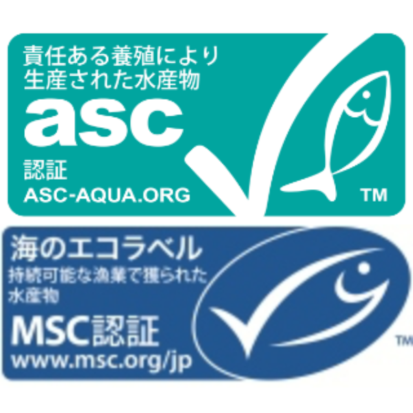 MSC認証/ASC認証ラベル