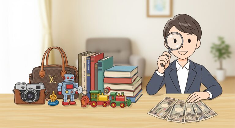 【捨てるの待って！】無料出張査定で不用品を現金化！プロが教える高価買取のコツ