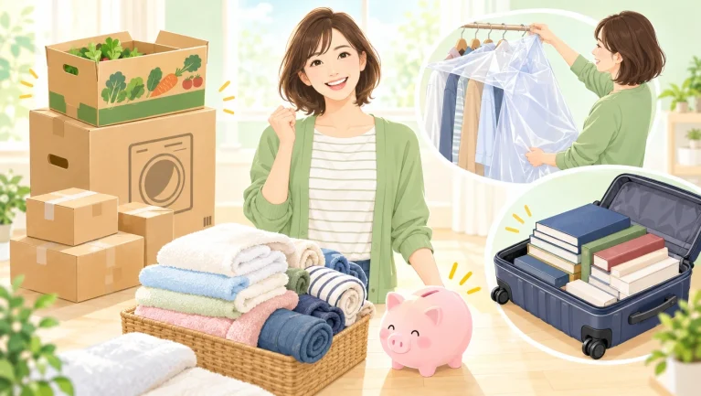 引っ越し資材代を「0円」にする裏ワザ！無料ダンボールの入手先と賢い荷造りテクニック