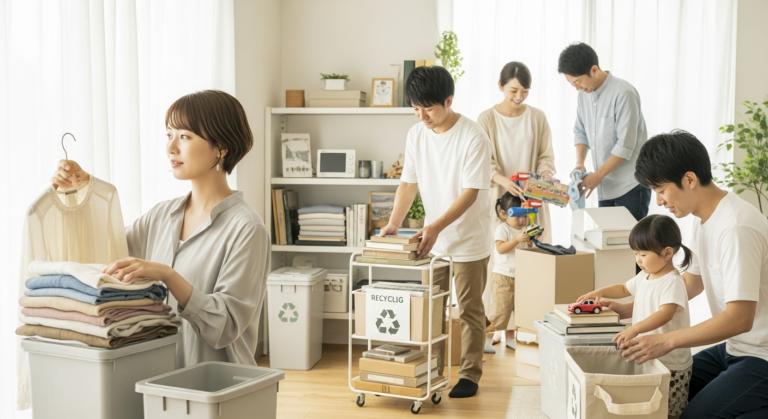 住まい別で変わる！断捨離と不用品リサイクルの賢い進め方