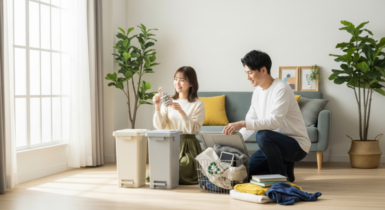 断捨離×不用品リサイクルで変わる！お金と時間の使い方