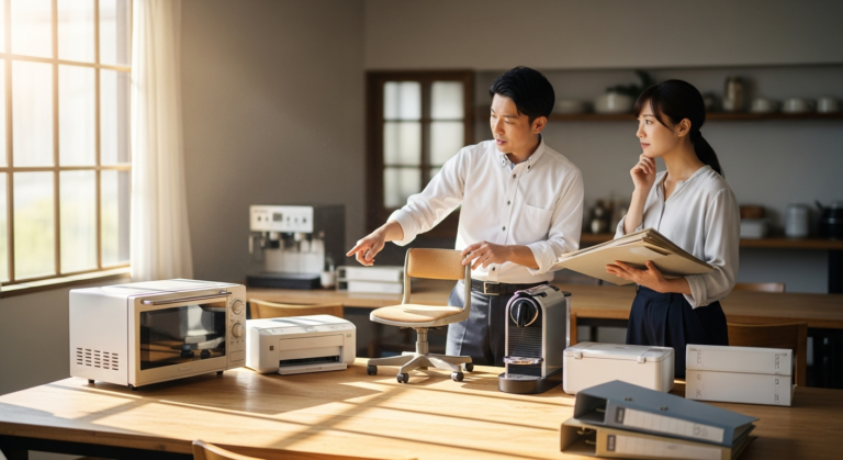 オフィス家具・厨房機器の不用品処分！損しないための得する仕分け術