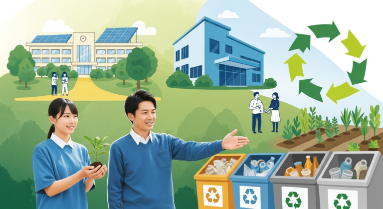 一人からみんなの仕組みへ！企業・学校・地域で広げるエコアイデア