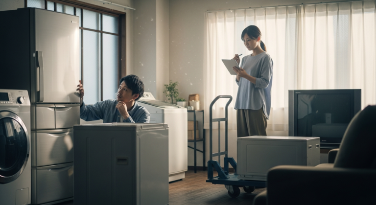 古い・動かない大型家電も諦めないで！出張買取の得する活用術