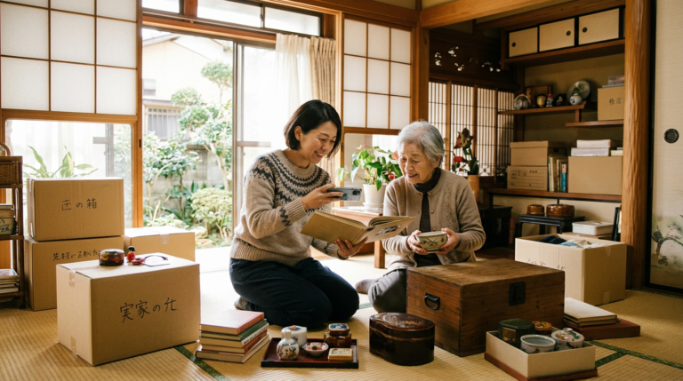 実家の遺品整理で後悔しない！失敗を防ぐ「記録と共有」のコツ