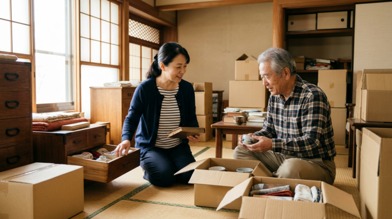 実家の遺品整理「一日密着」タイムスケジュール実例
