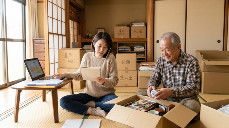 実家の遺品整理「立会いなし」で進める段取り術