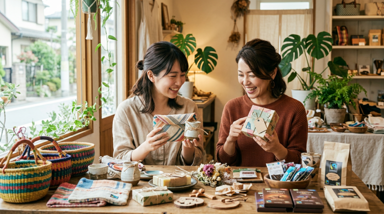 エシカル消費を「贈る」視点で楽しむフェアトレード活用術