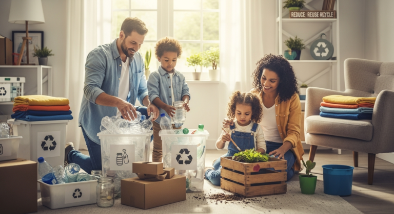 家庭でできるSDGs！リサイクルと不用品処分の簡単アイデア