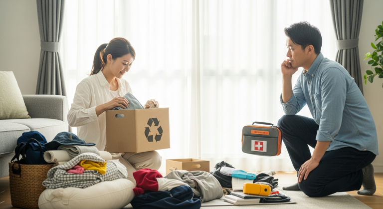 命を守る断捨離！防災視点で進める不用品整理とリサイクル活用術