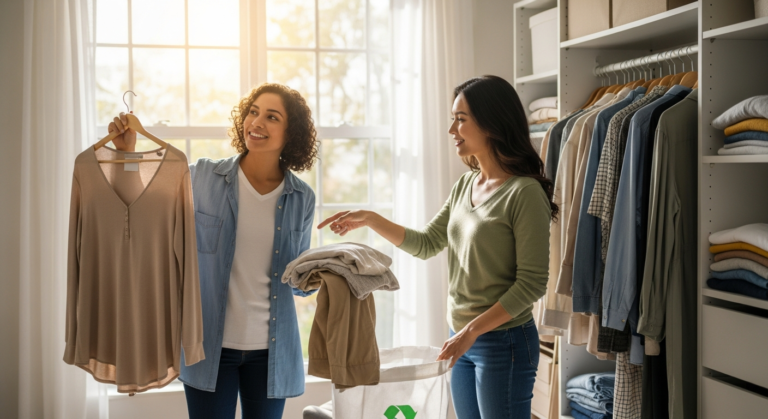 クローゼットが劇的に片付く！着ない服の「手放し基準」と賢いリサイクル術