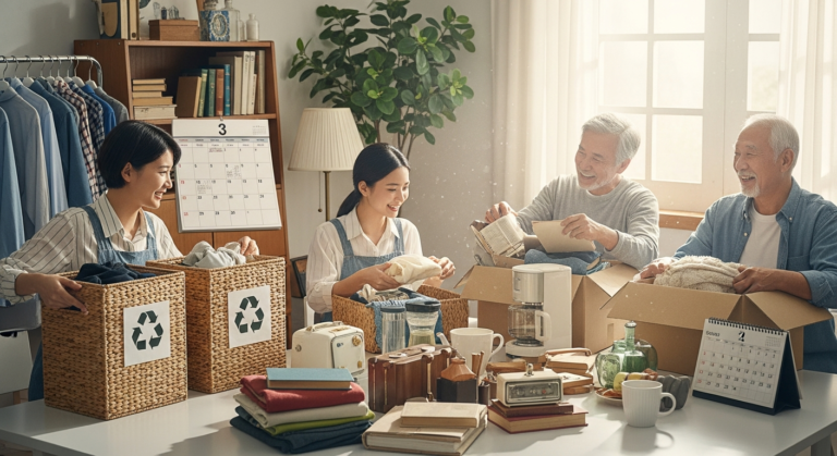 1年で一番高く売れる時期は？季節のリサイクル＆断捨離カレンダー