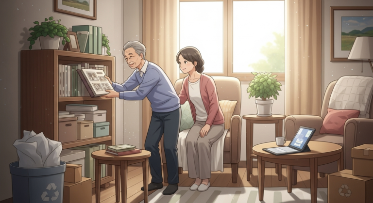 親と揉めない実家の片付け！生前整理のコツと遺品整理の落とし穴