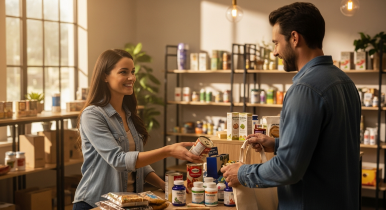 食品やサプリも売れる？リサイクルショップ買取でフードロスを解決！