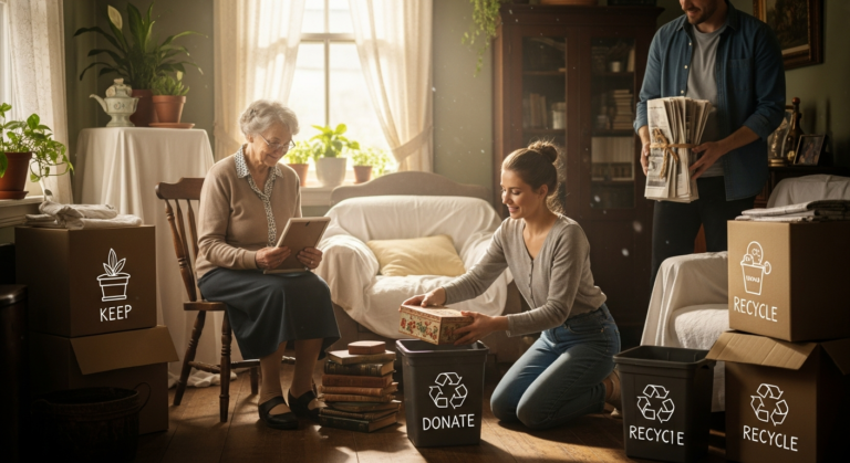 実家の片付けを円満に！遺品整理で悩まない賢い仕分け術