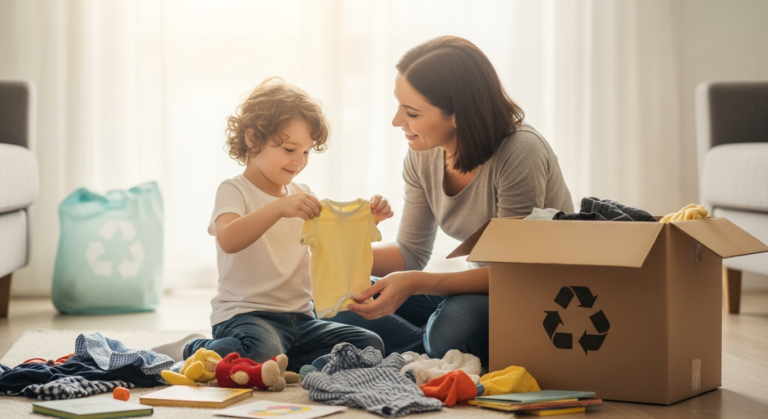 子供の成長は一瞬！思い出を大切にしながら家をスッキリさせる断捨離術