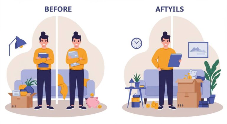 引っ越しで荷物を減らすと人生が変わる！年間50万円節約した30代の断捨離術