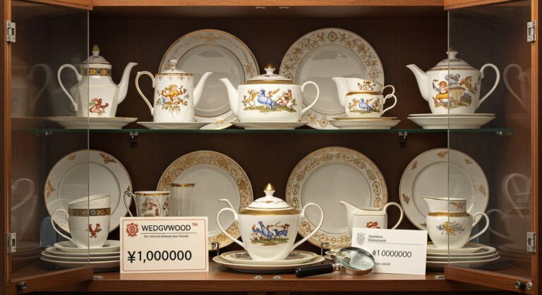 眠っていた食器棚の中身で100万円！ブランド食器買取の意外な高額査定品