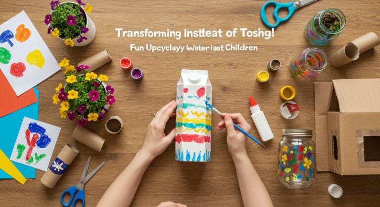 親子で楽しむSDGs！身近な廃材で作る簡単アップサイクル工作