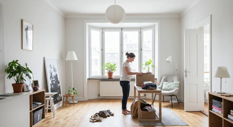 引っ越しで荷物7割減！断捨離で見つけた新生活の豊かさ