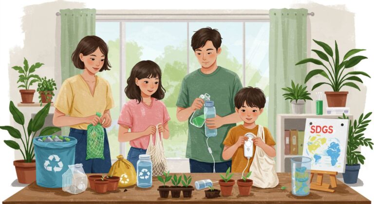 【今日から実践】子どもと学ぶSDGs！おうちで簡単エコ活動
