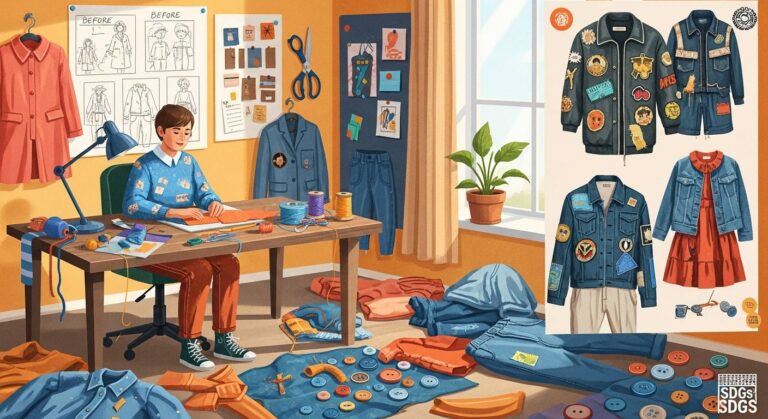 【初心者OK】古着が変身！アップサイクルで楽しむSDGsな暮らし