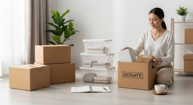 引っ越しのストレスと出費を減らす！ミニマリスト流の荷物整理術