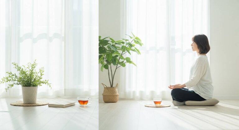 断捨離で得た心の余白が人生を変える最高の瞬間