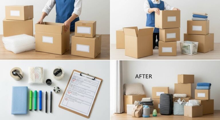 引っ越しを3回経験した私が編み出した究極の荷造り術と節約テクニック